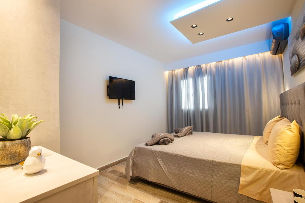 Black Rocks Family, Luxury Seafront Beach Maisonette Agios Gordios  Buitenkant foto